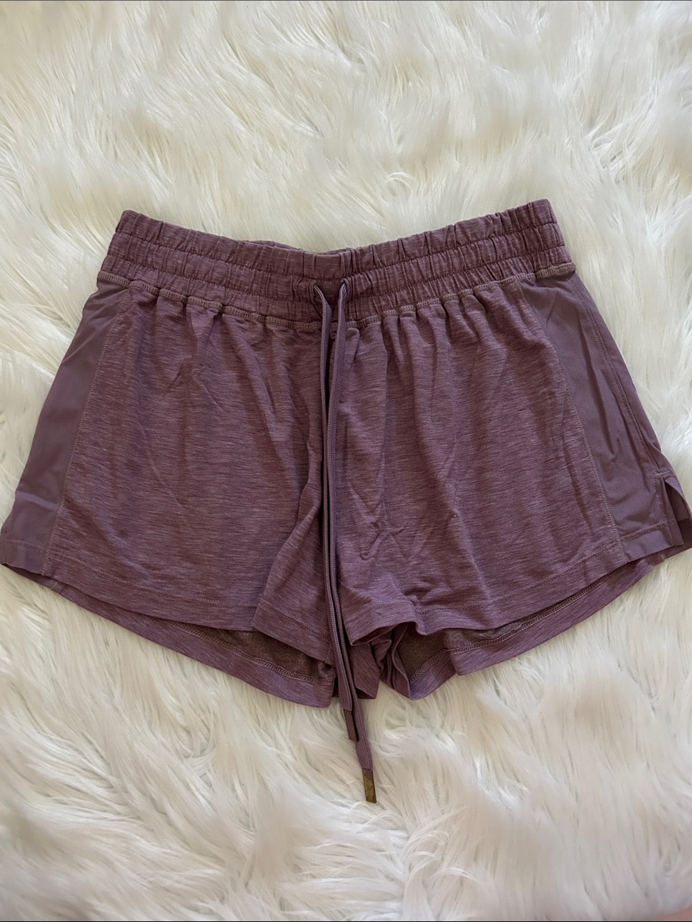 Under Armour Women's Plum Drawstring Athletic Shorts